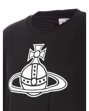 Vivienne Westwood パリ オーブプリント コットン Tシャツ - サムネイル4