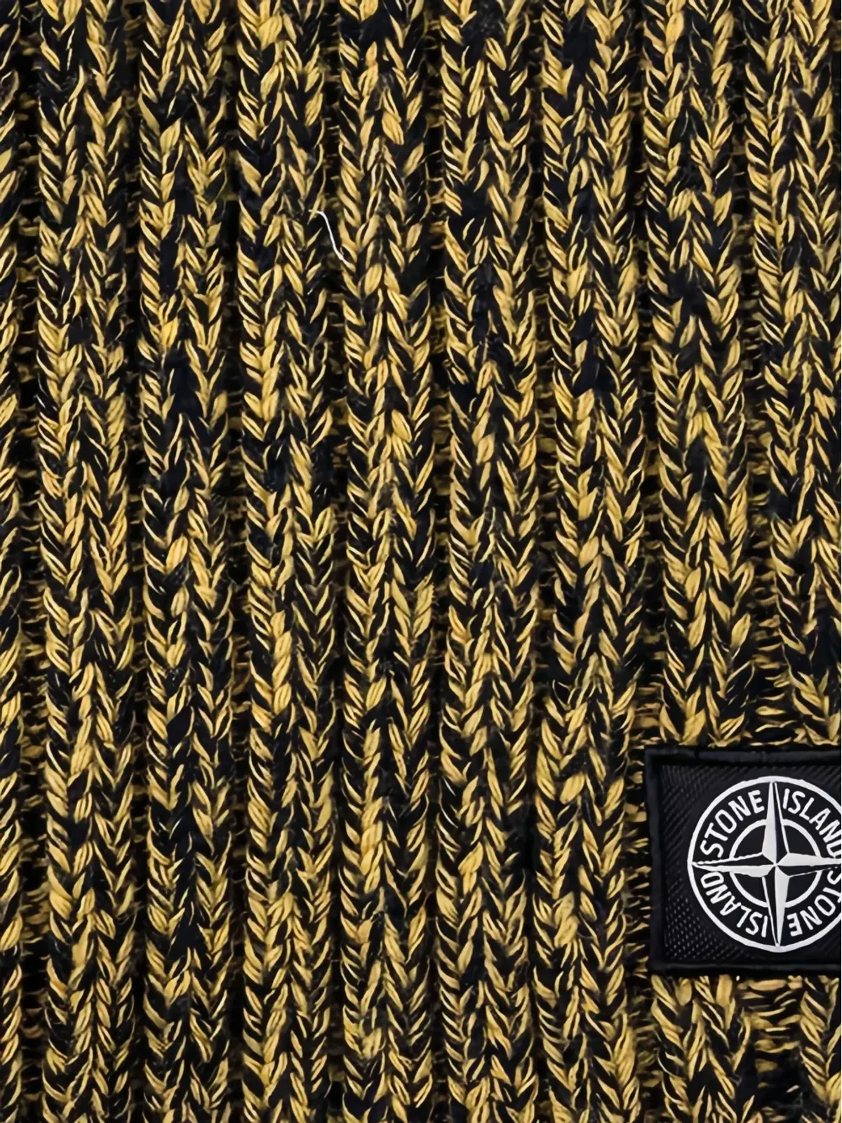 Stone Island リブ編みニットスカーフ - 画像4