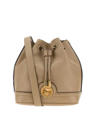 Chloé カプチーノレザー ドローストリング バケットバッグ - サムネイル1