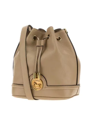 Chloé カプチーノレザー ドローストリング バケットバッグ - サムネイル3