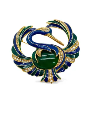 Jennifer Gibson Jewellery 1980s Bird brooch - Gold - サムネイル3