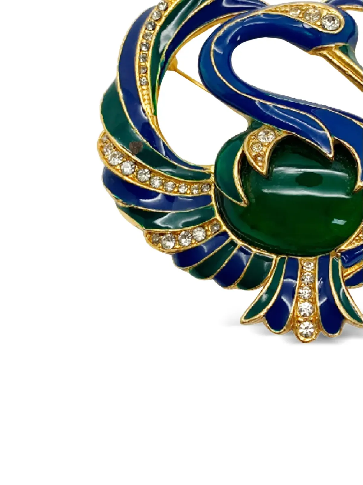 Jennifer Gibson Jewellery 1980s Bird brooch - Gold - 画像4