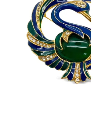 Jennifer Gibson Jewellery 1980s Bird brooch - Gold - サムネイル4