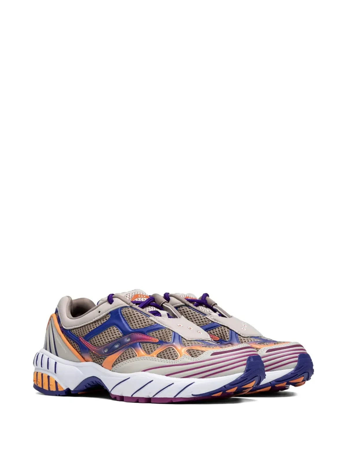 Saucony グリッドウェブスニーカー - 画像2