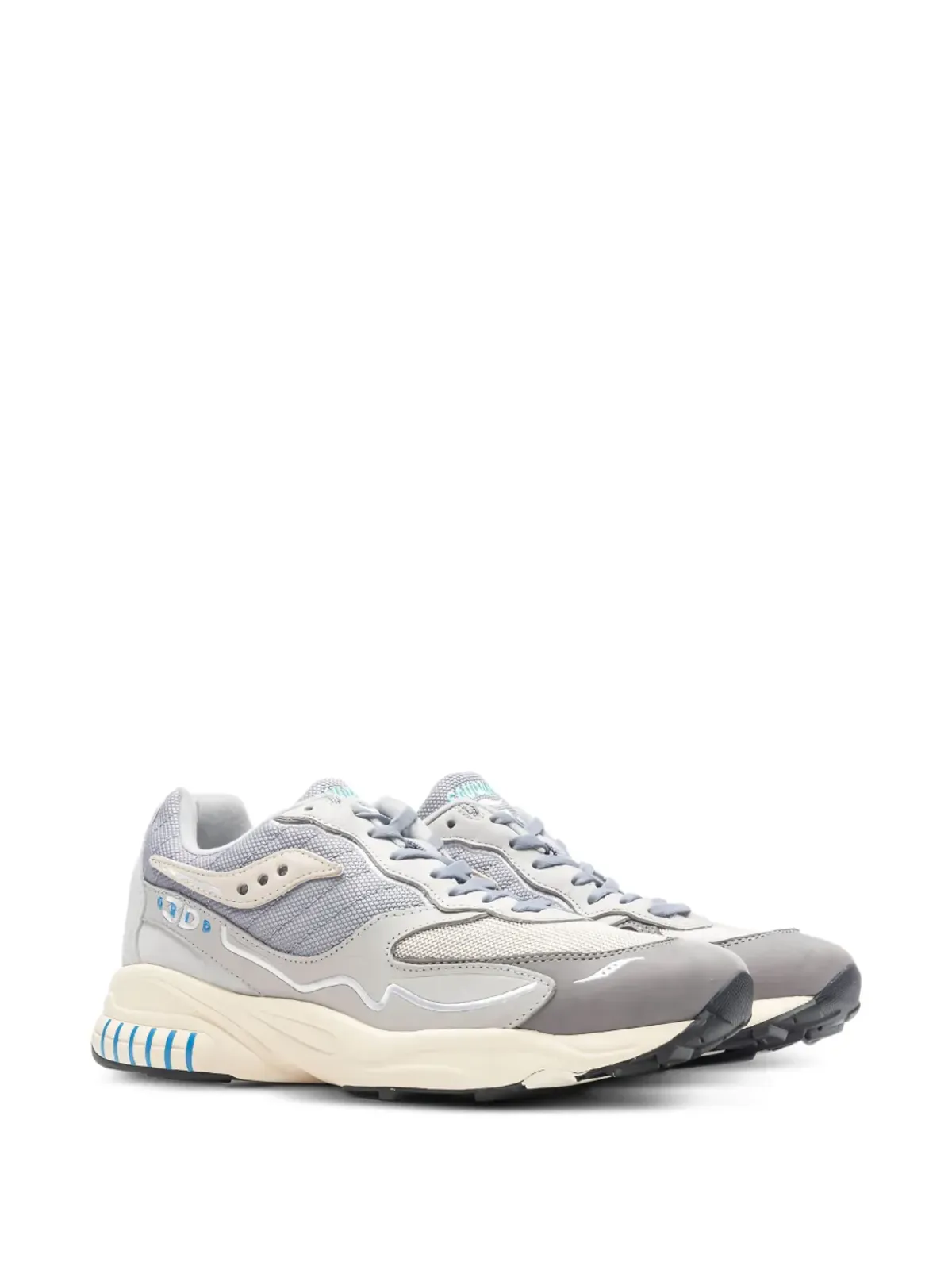 Saucony 3rd Grid Hurricaneスニーカー グレー - 画像2