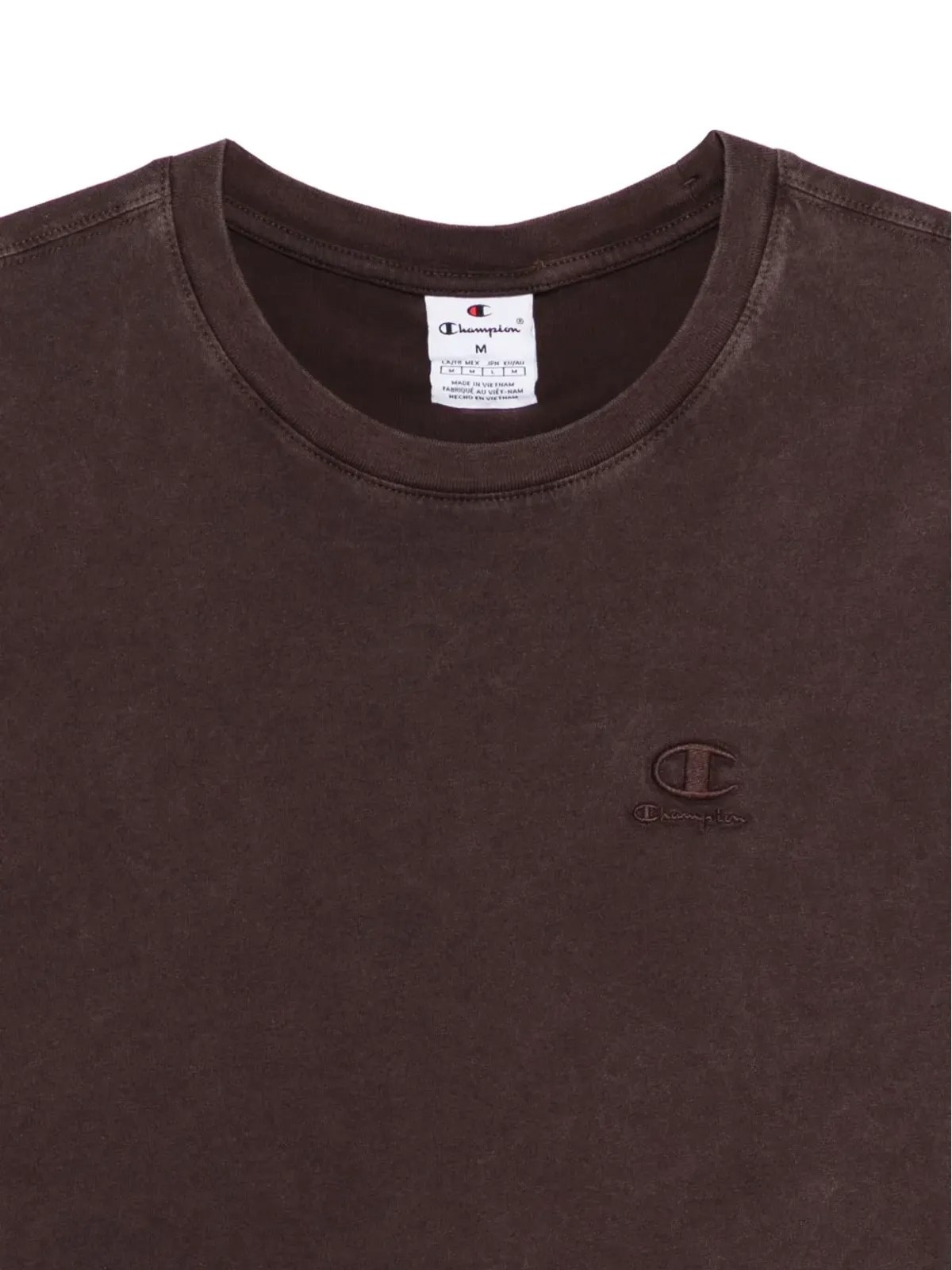 Champion ロゴ刺繍Tシャツ - 画像3