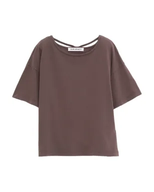 OUR LEGACY コットンTシャツ - ブラウン - サムネイル1
