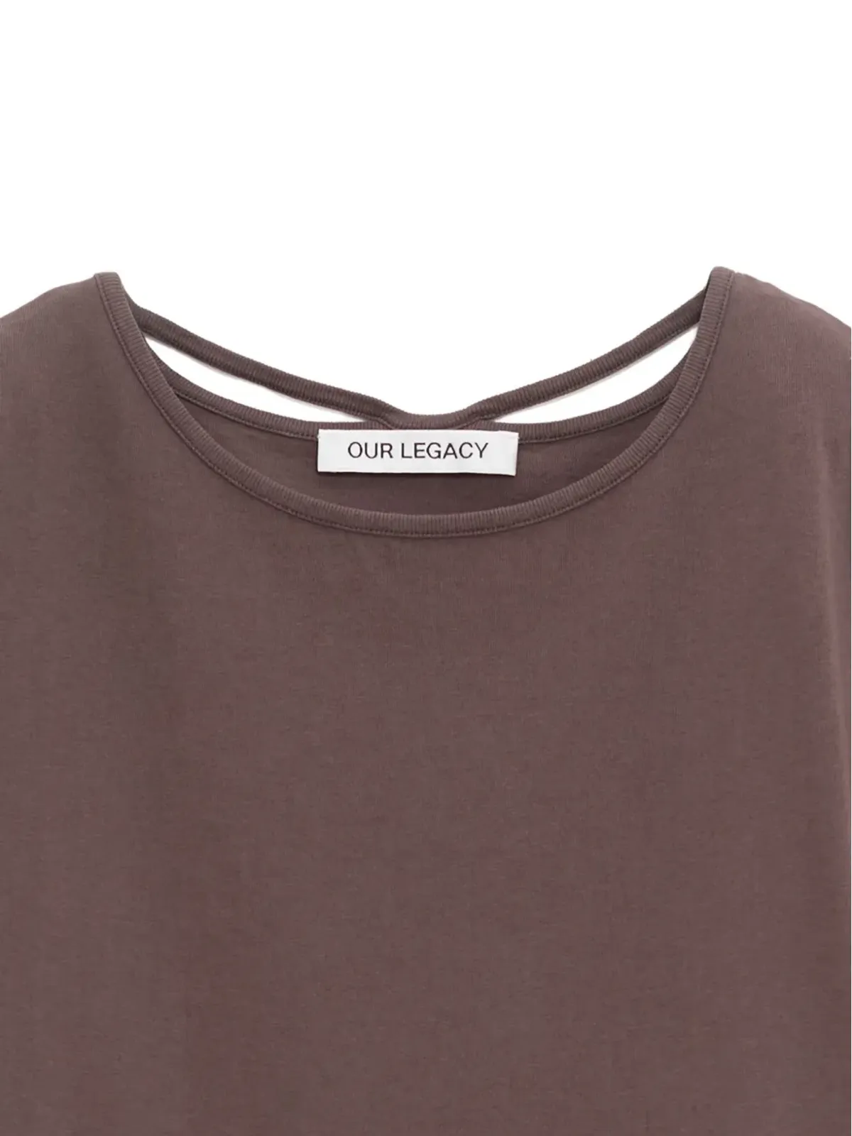 OUR LEGACY コットンTシャツ - ブラウン - 画像2