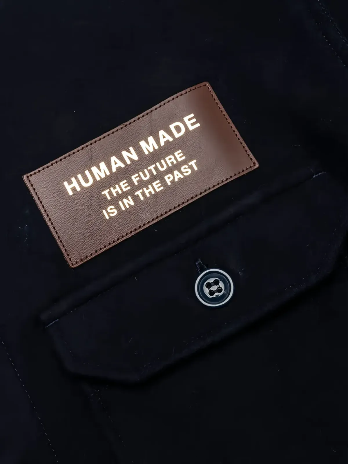 Human Made 刺繍ロゴ オーバーシャツ - 画像4