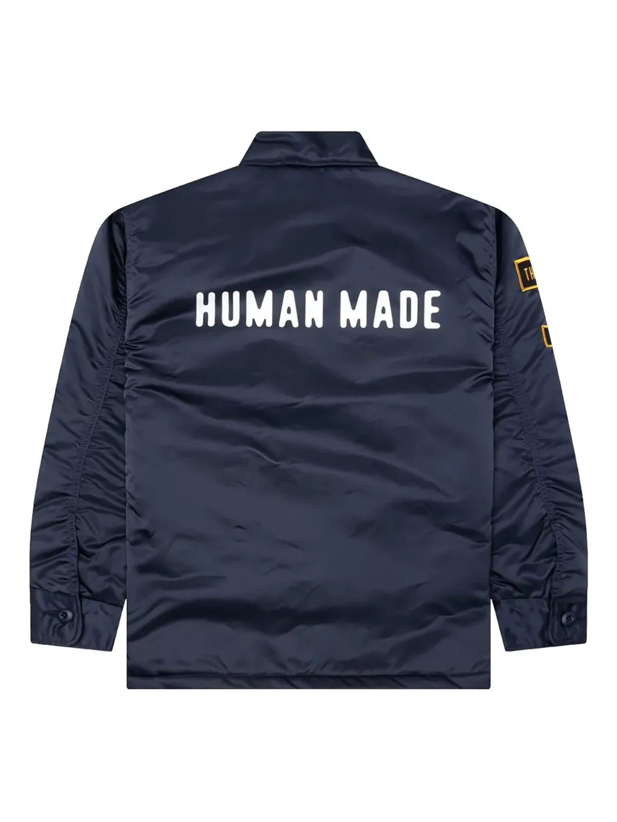 Human Made パッド入り刺繍シャツ ブルー - 画像2