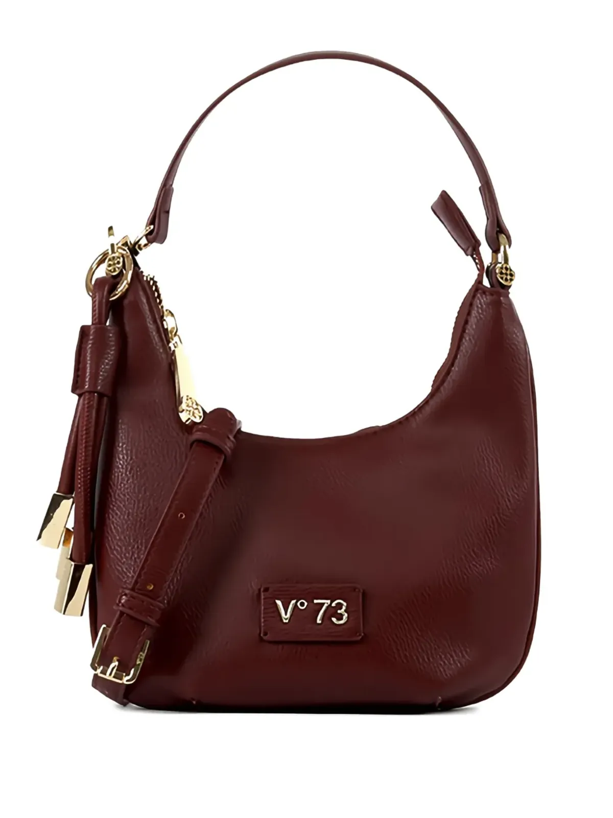 V°73 タッセルチャーム付きショルダーバッグ - 画像1