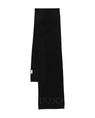 LIU JO メタリックロゴ スカーフ - サムネイル1