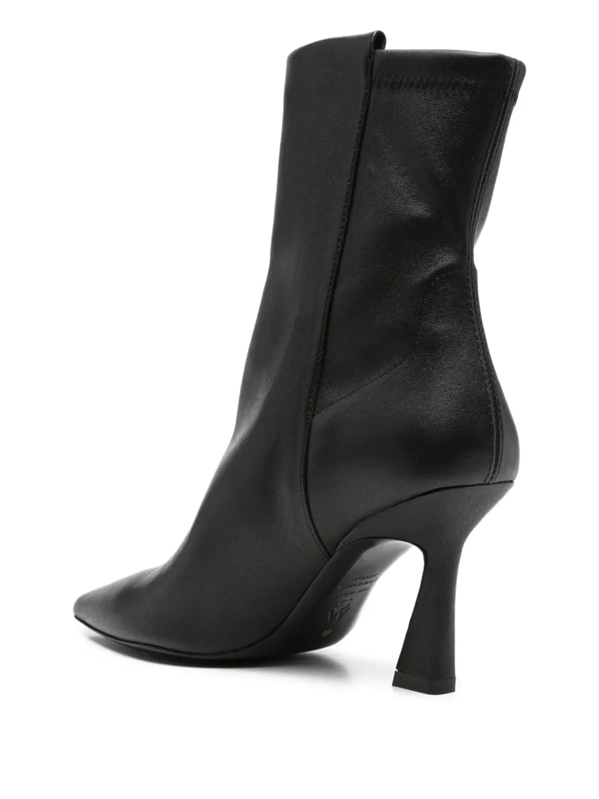 Stuart Weitzman 50mm ヴィニー レザー アンクルブーツ - 画像3