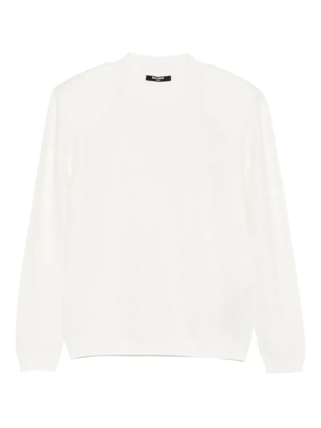 Balmain Kids Balmain Kids ジャカードセーターの商品画像