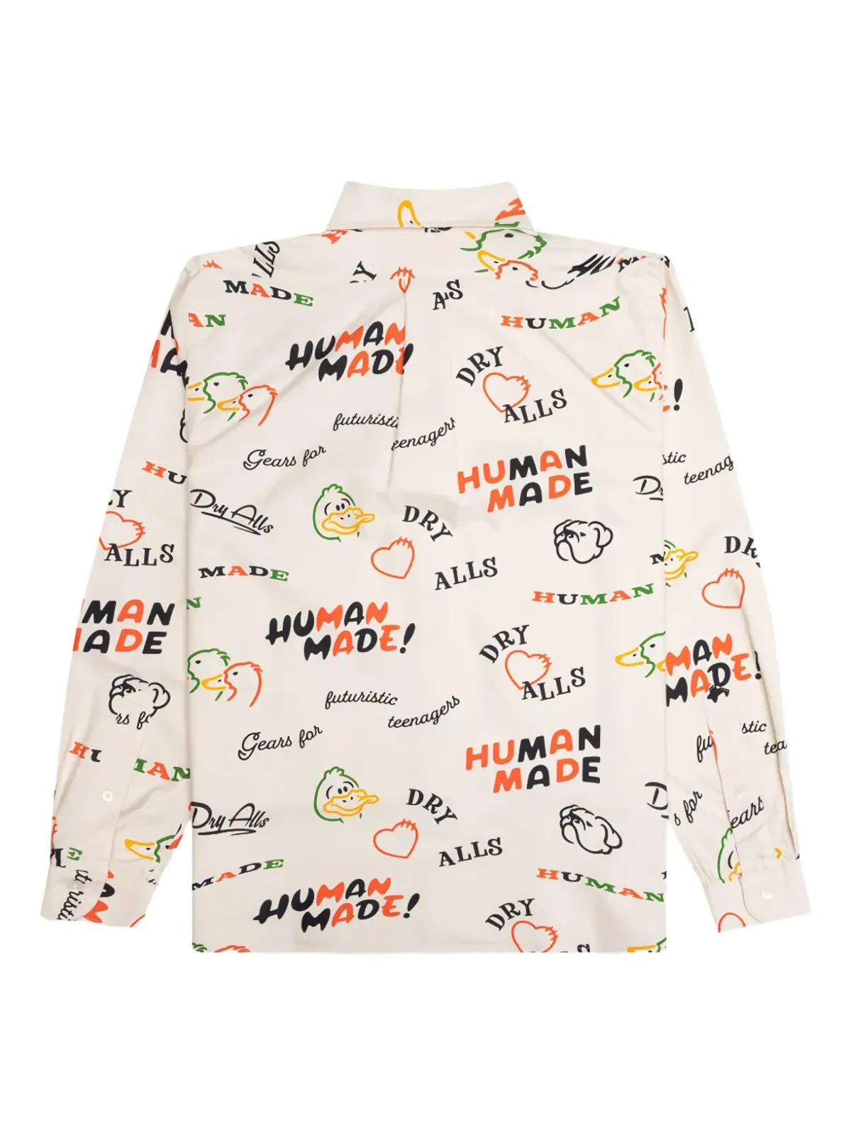 Human Made ダックプリント ロゴシャツ - 画像2