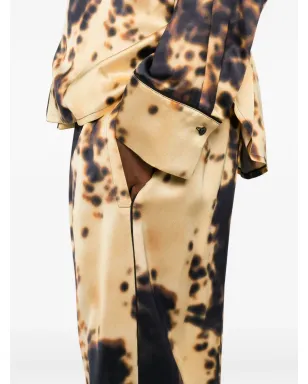 Victoria Beckham ウエストゴム入りプリントパンツ - サムネイル5
