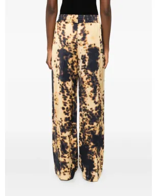 Victoria Beckham ウエストゴム入りプリントパンツ - サムネイル4