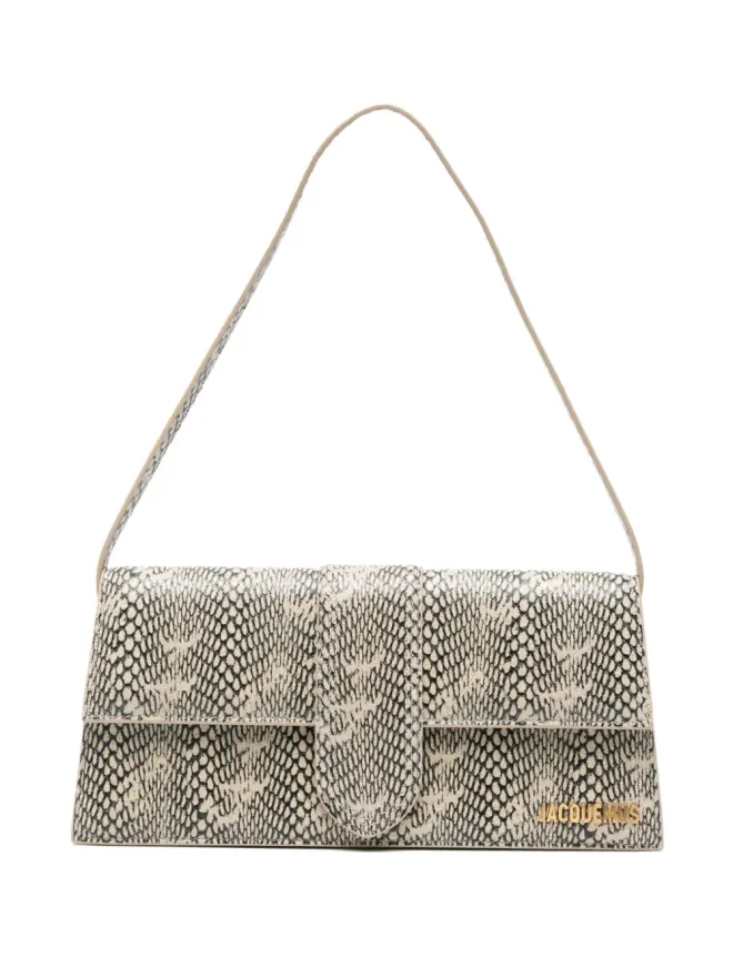 JACQUEMUS Jacquemus 蛇皮ショルダーバッグの商品画像