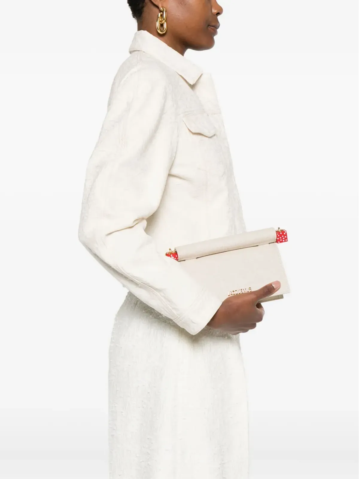 Jacquemus ストロベリーディテール チェーン・クラッチ - 画像2