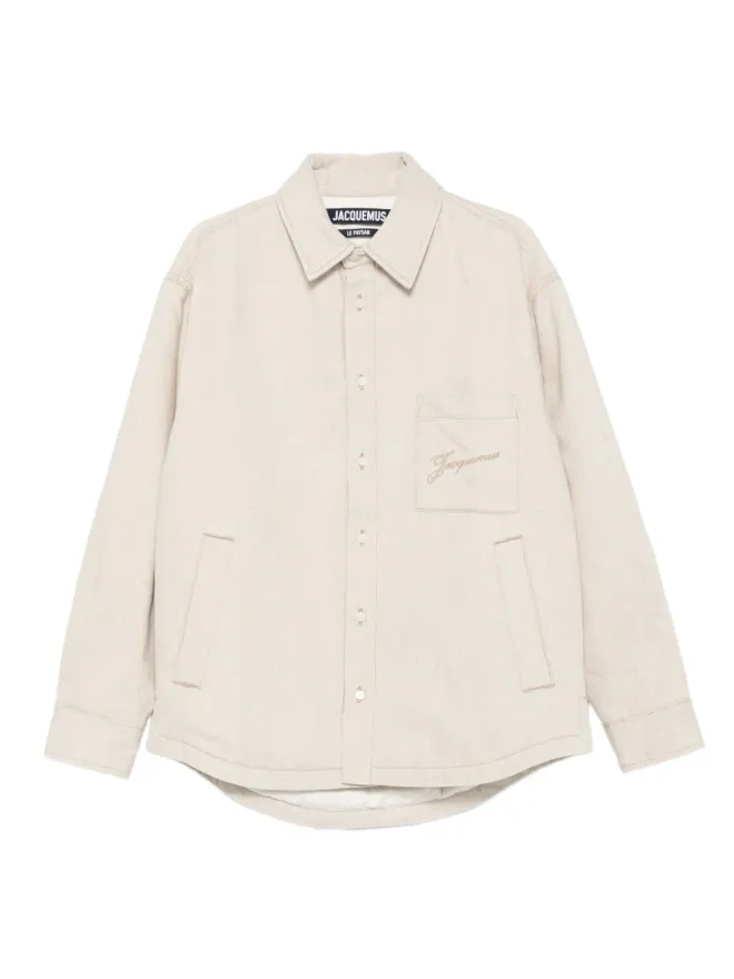 JACQUEMUS Jacquemus ボランジェ刺繍オーバーシャツの商品画像