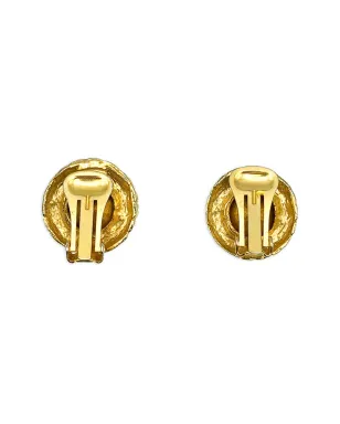 Jennifer Gibson Jewellery 1980年代クリスタル rivoli イヤリング - サムネイル2