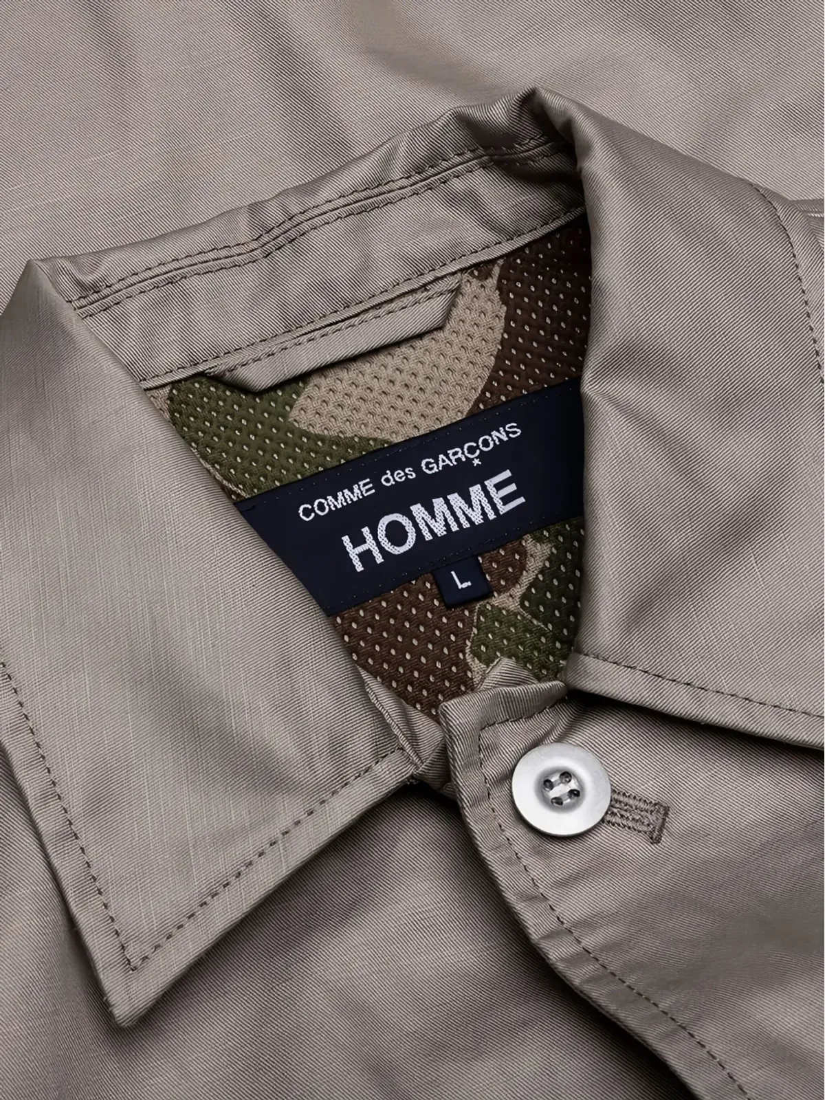 Comme des Garçons Homme マルチポケット ボタンカフ シャツジャケット - 画像5