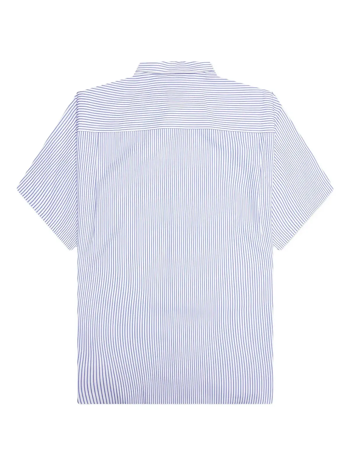 Comme des Garçons Homme ストライプ半袖シャツ - ブルー - 画像2