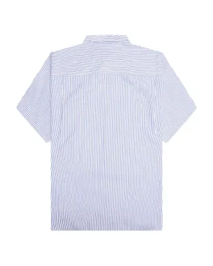 Comme des Garçons Homme ストライプ半袖シャツ - ブルー - サムネイル2