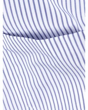 Comme des Garçons Homme ストライプ半袖シャツ - ブルー - サムネイル3