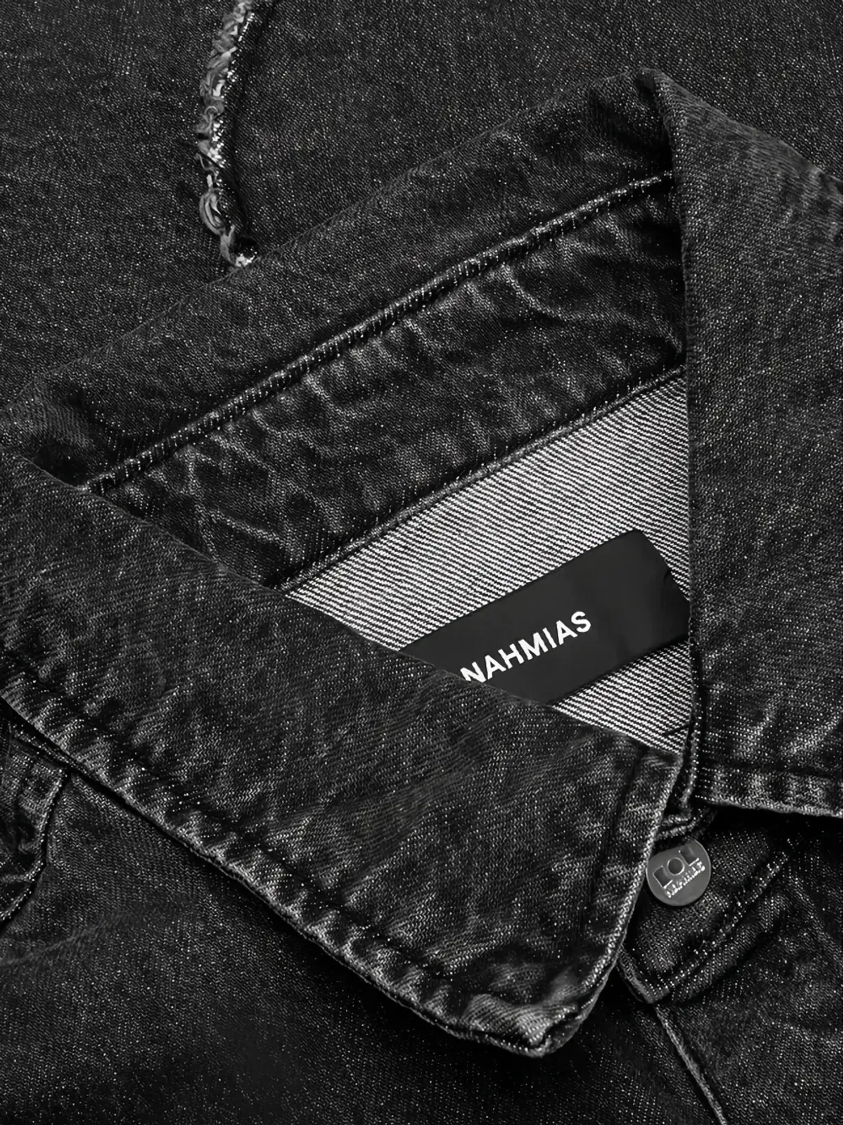 Nahmias ハートパッチワークデニムシャツ - 画像4