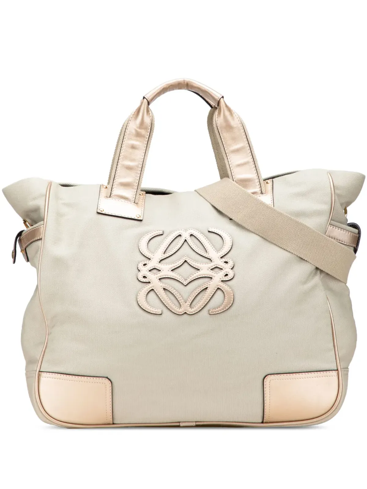 Loewe アナグラムキャンバス サッチェル - 画像1