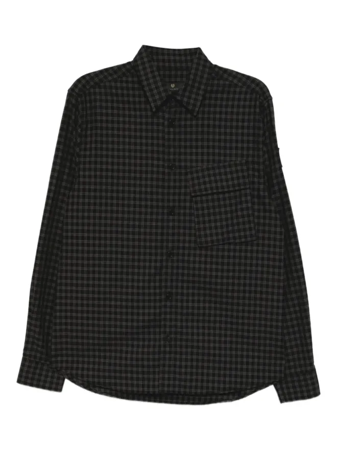 Belstaff Belstaff Scaleチェックシャツ - ブラックの商品画像