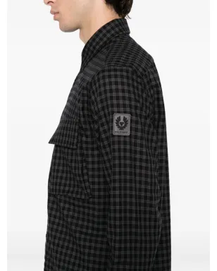 Belstaff Scaleチェックシャツ - ブラック - サムネイル5