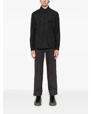 Belstaff Scaleチェックシャツ - ブラック - サムネイル2