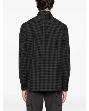 Belstaff Scaleチェックシャツ - ブラック - サムネイル4