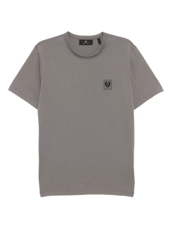 Belstaff Belstaff ロゴアップリケ付き コットンTシャツ - グレーの商品画像