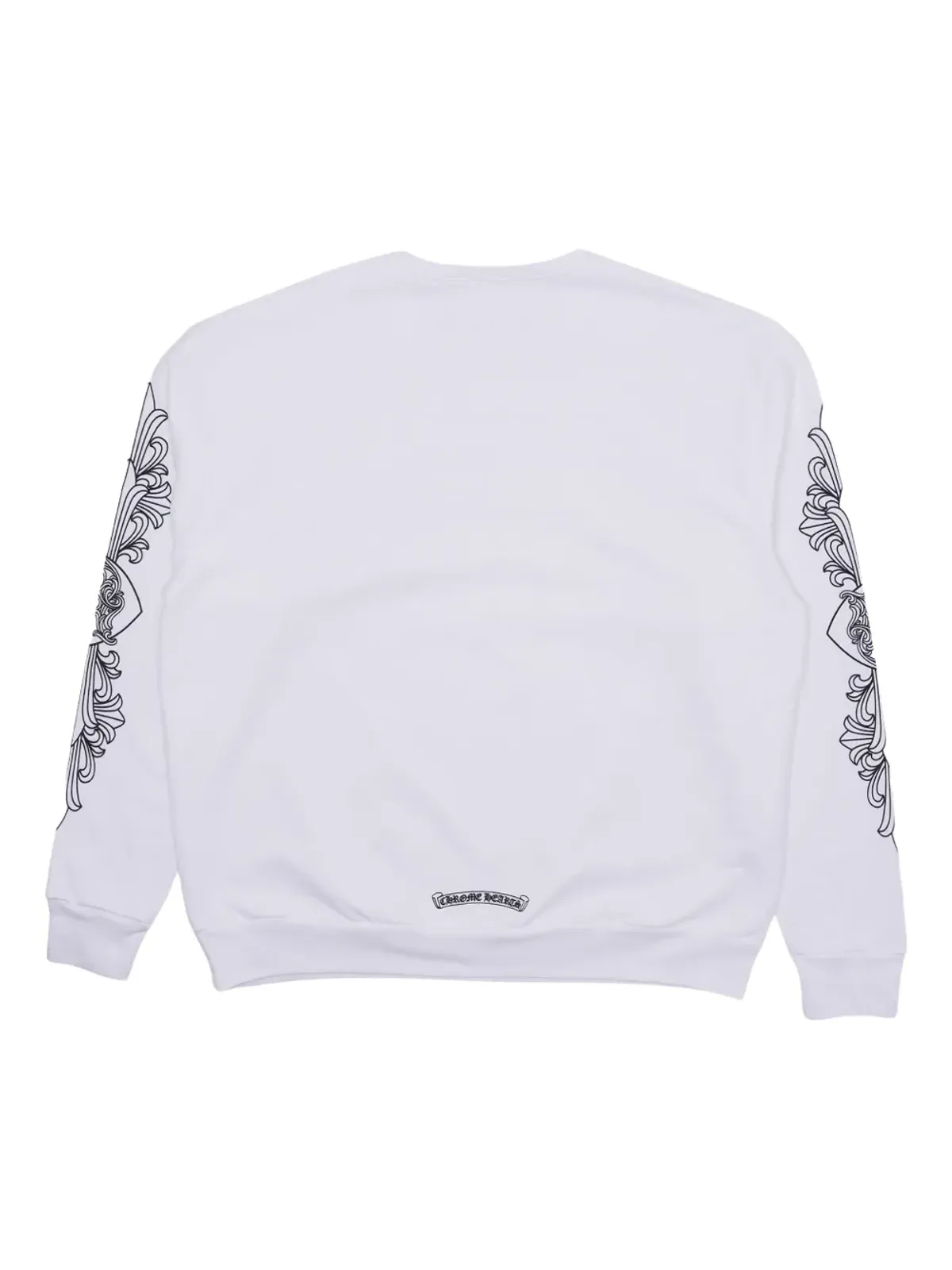 Chrome Hearts 花柄プリント クルーネック スウェットシャツ - 画像2