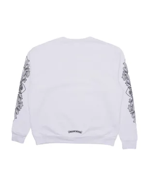 Chrome Hearts 花柄プリント クルーネック スウェットシャツ - サムネイル2