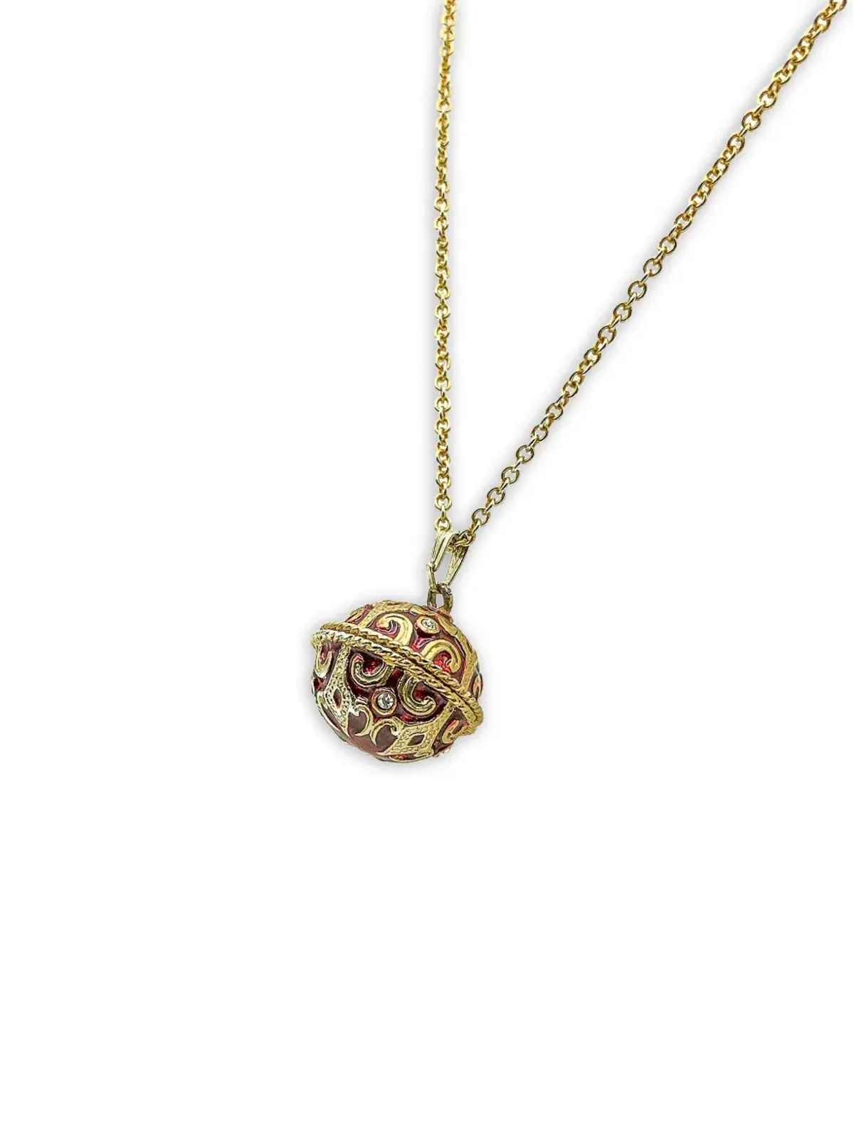 Jennifer Gibson Jewellery 2008 エナメル・ボールネックレス - 画像3