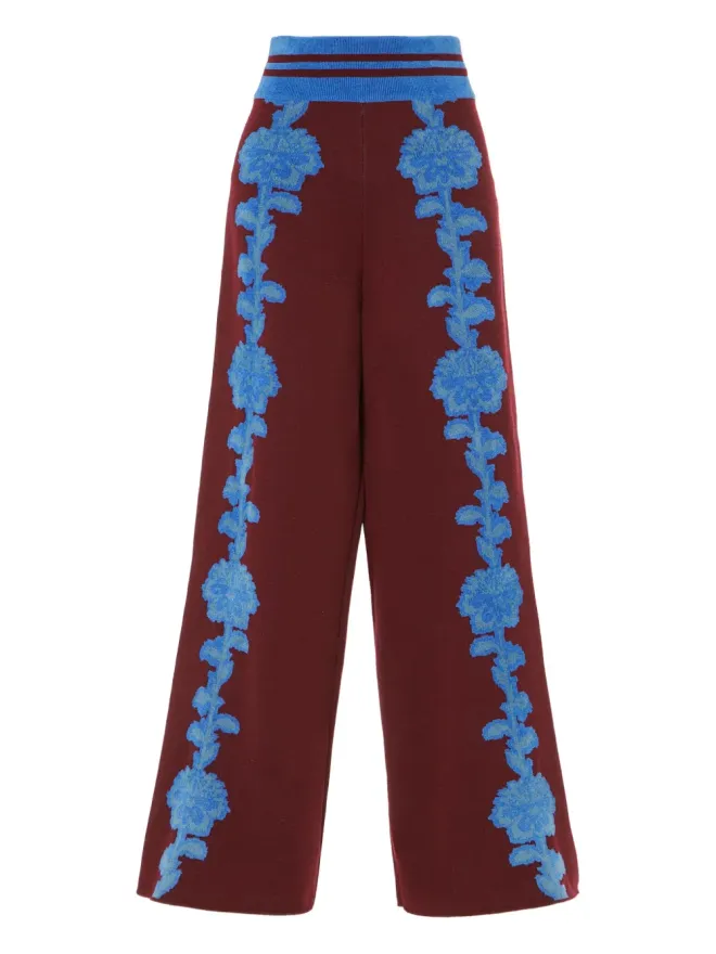 Temperley London Temperley London 花柄ニットパンツの商品画像
