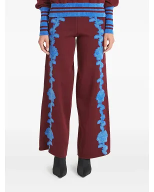 Temperley London 花柄ニットパンツ - サムネイル2