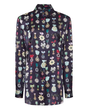 Temperley London グロリエット シルクブラウス - サムネイル1
