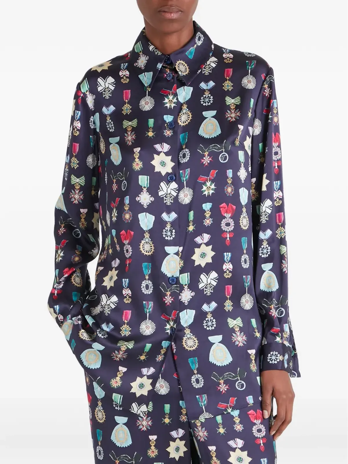 Temperley London グロリエット シルクブラウス - 画像2