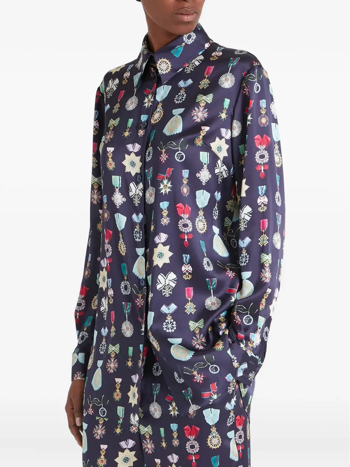 Temperley London グロリエット シルクブラウス - 画像3