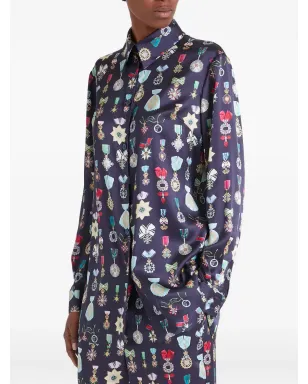 Temperley London グロリエット シルクブラウス - サムネイル3