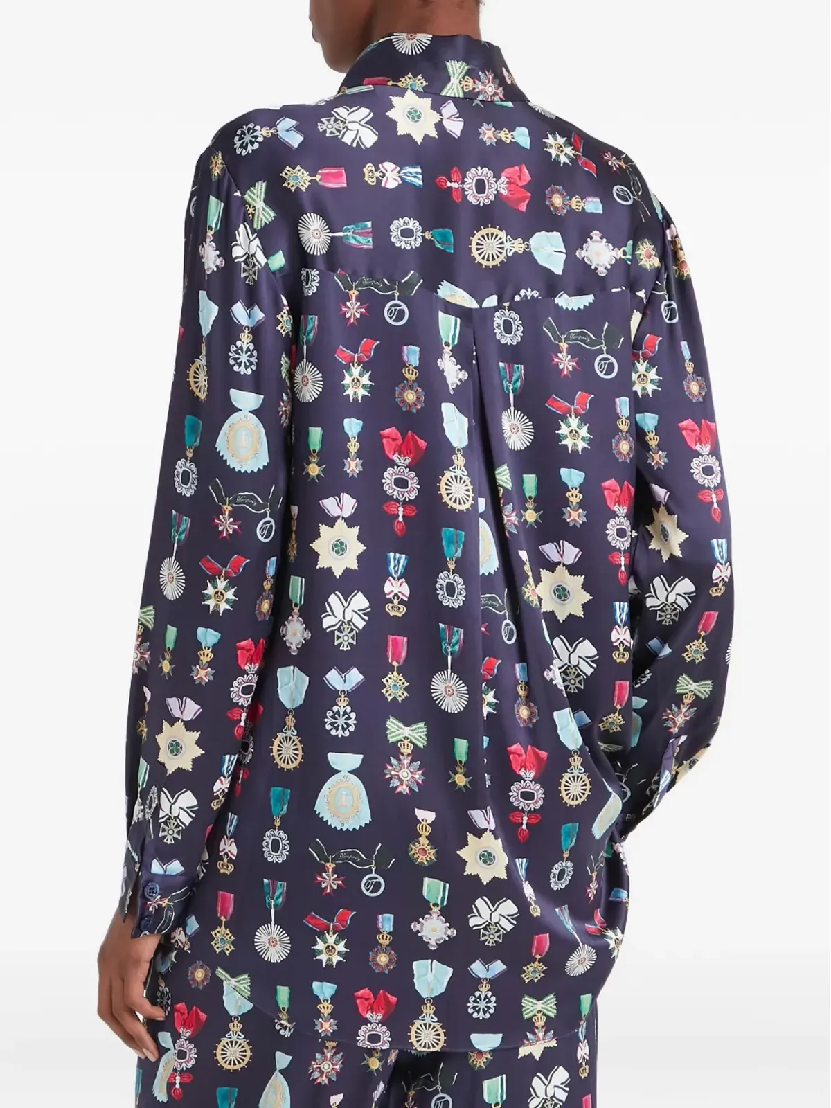 Temperley London グロリエット シルクブラウス - 画像4