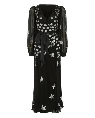 Temperley London エトワール スパンコールスター ラップドレス - サムネイル1