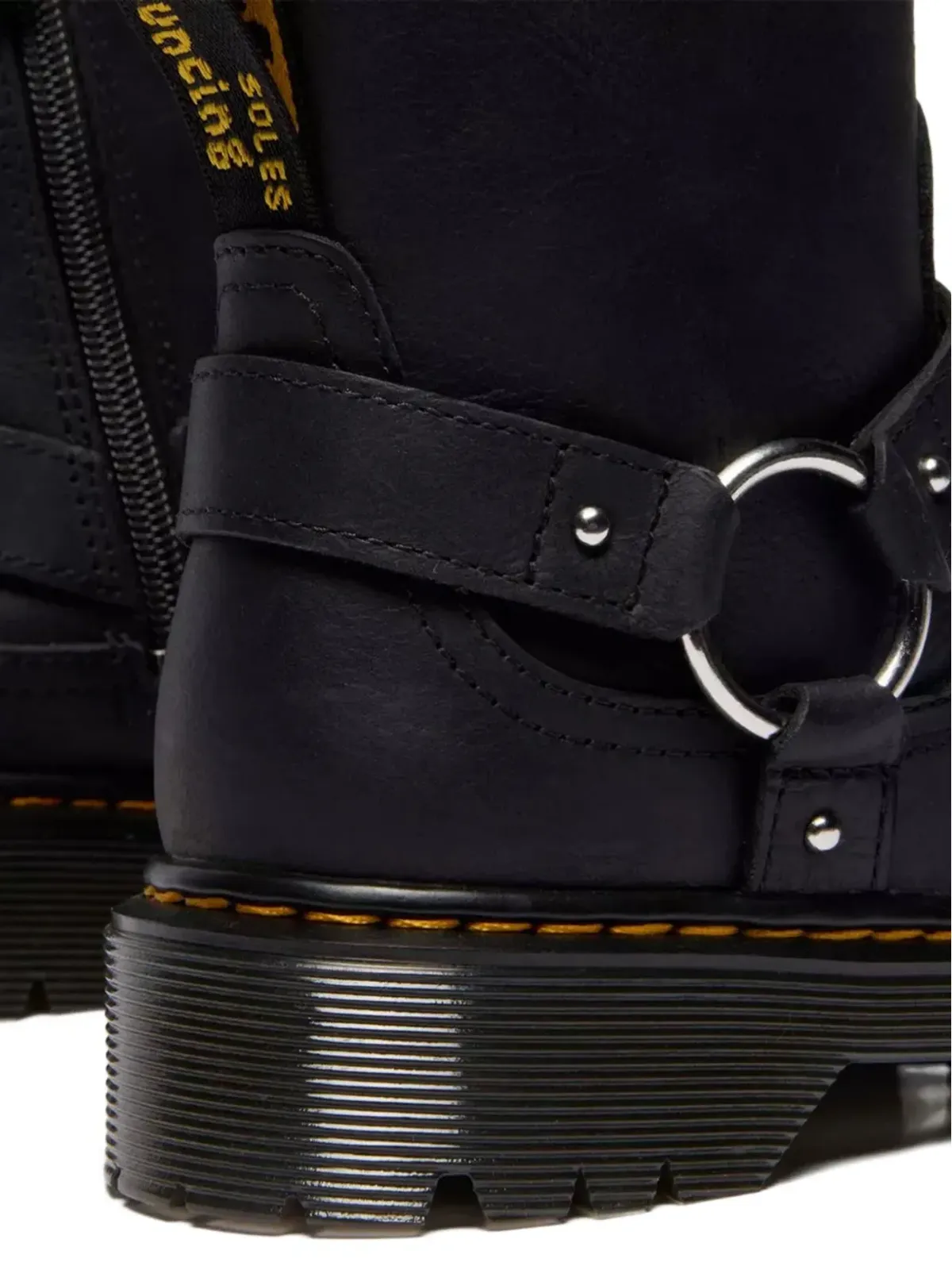 Dr. Martens Kids アニストーン バックルストラップ ブーツ - 画像5