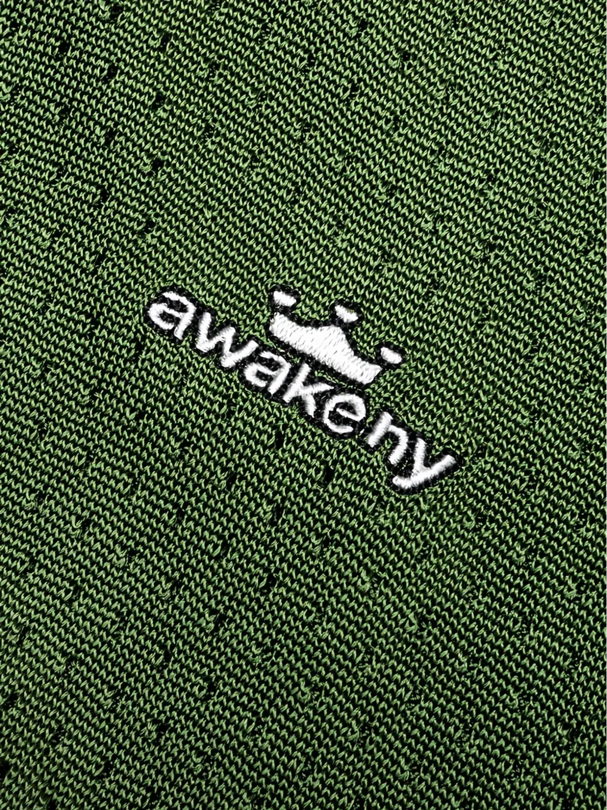 Awake NY ジップアップポロシャツ - 画像3