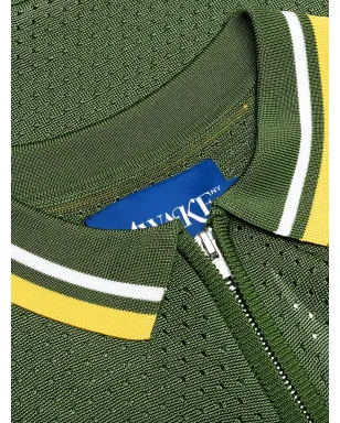 Awake NY ジップアップポロシャツ - サムネイル4
